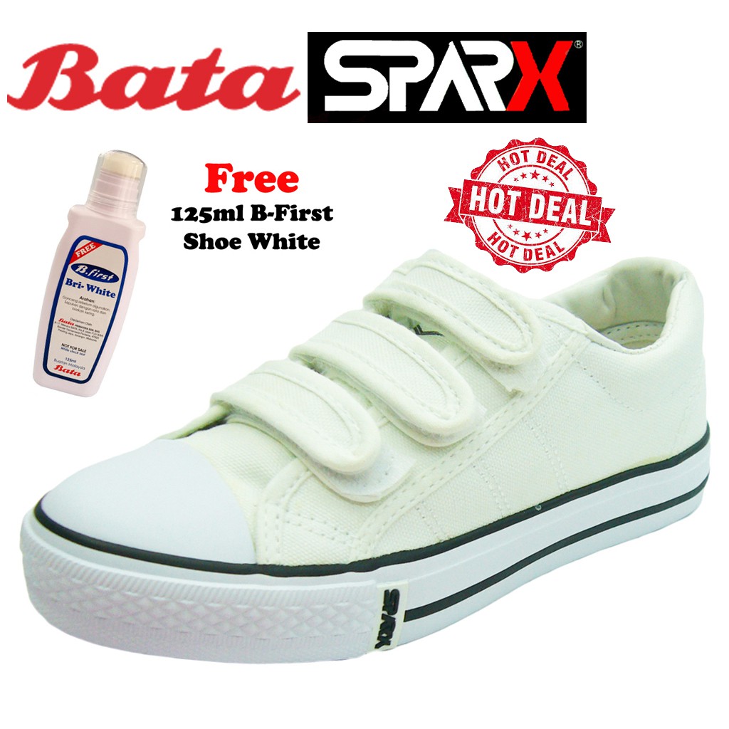 BATA Sparx 4891929 / sekolah rendah putih / Primary White ...
