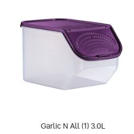 Tupperware Bekas Potato Onion Ginger Garlic N All Keeper (1) 3.0L Kitchen Organizer Ikea Rak Dapur