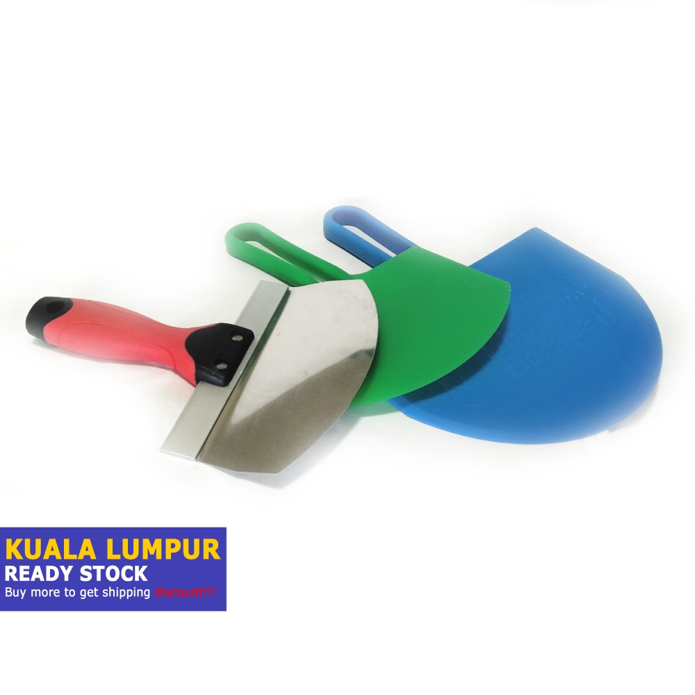 Putty Knife Scope Scraper Spatula Arc Shaped (round) for Bucket