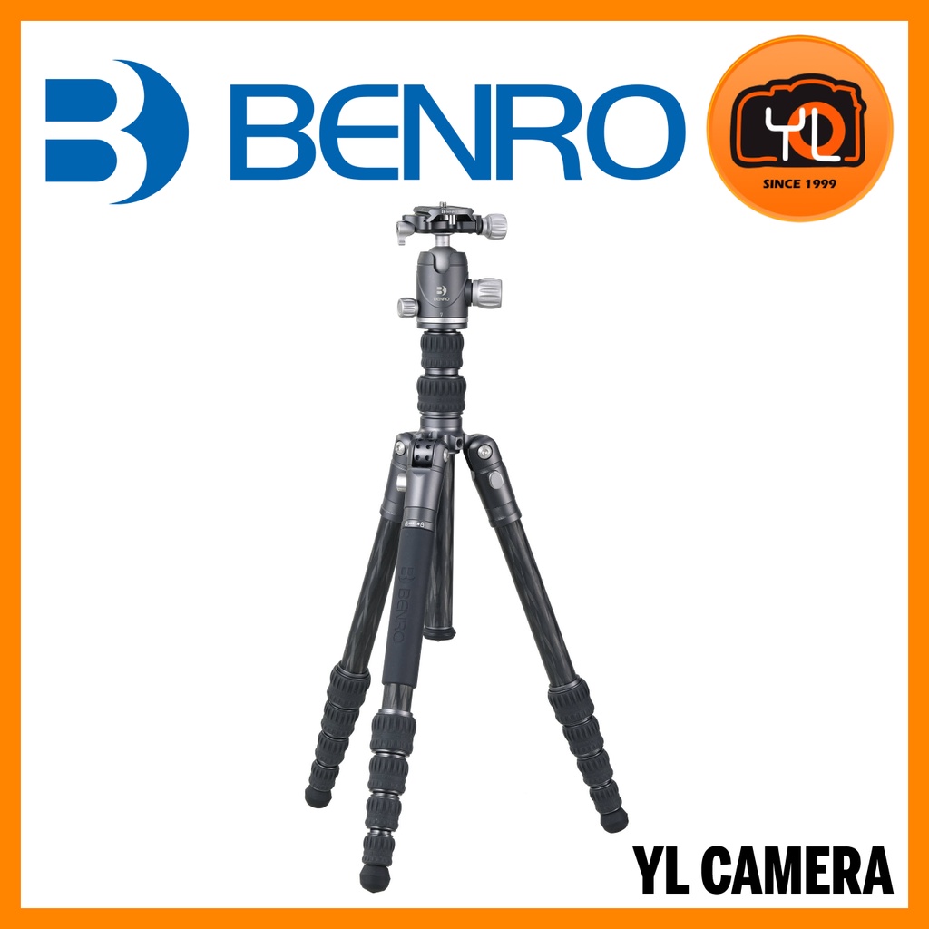 Benro FBAT05CVX20 Bat Carbon Fiber Zero Series 5-Leg Section Travel Tripod/Monopod with VX20 Ballhead