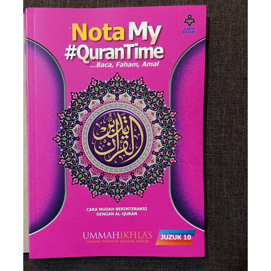 PANAS! Nota My #QURANTIME - Nota Tadabbur Quran TV alHijrah PILIHAN Juzuk 10