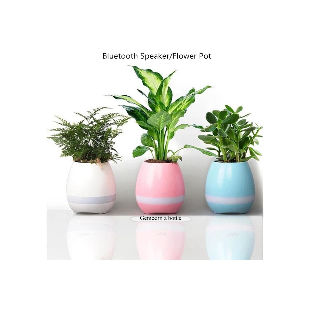 speaker plant pot
