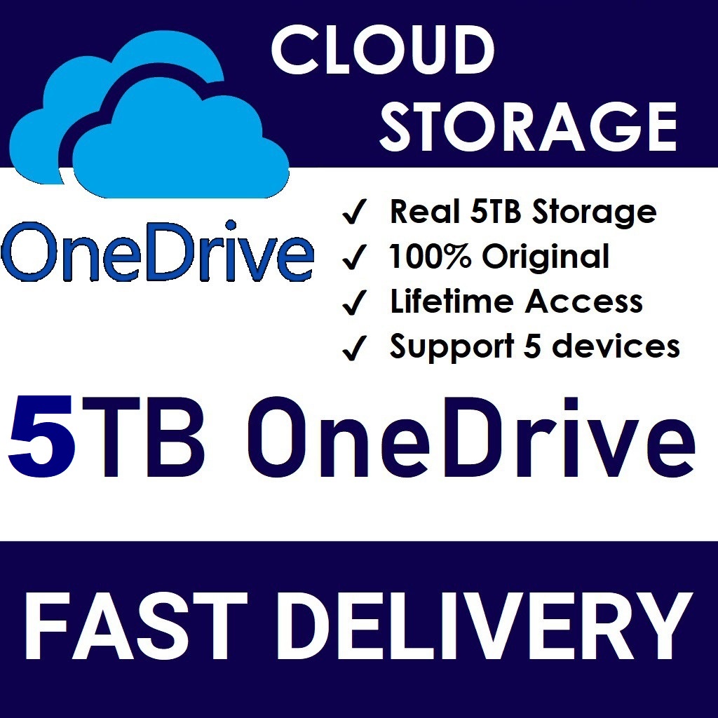 Buy Onedrive 5tb Cloud Storage Lifetime License Seetracker Malaysia