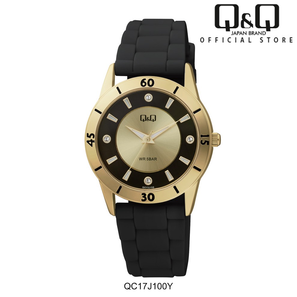 Q&Q Japan by Citizen Ladies Rubber Analogue Watch QC17 | Shopee Malaysia