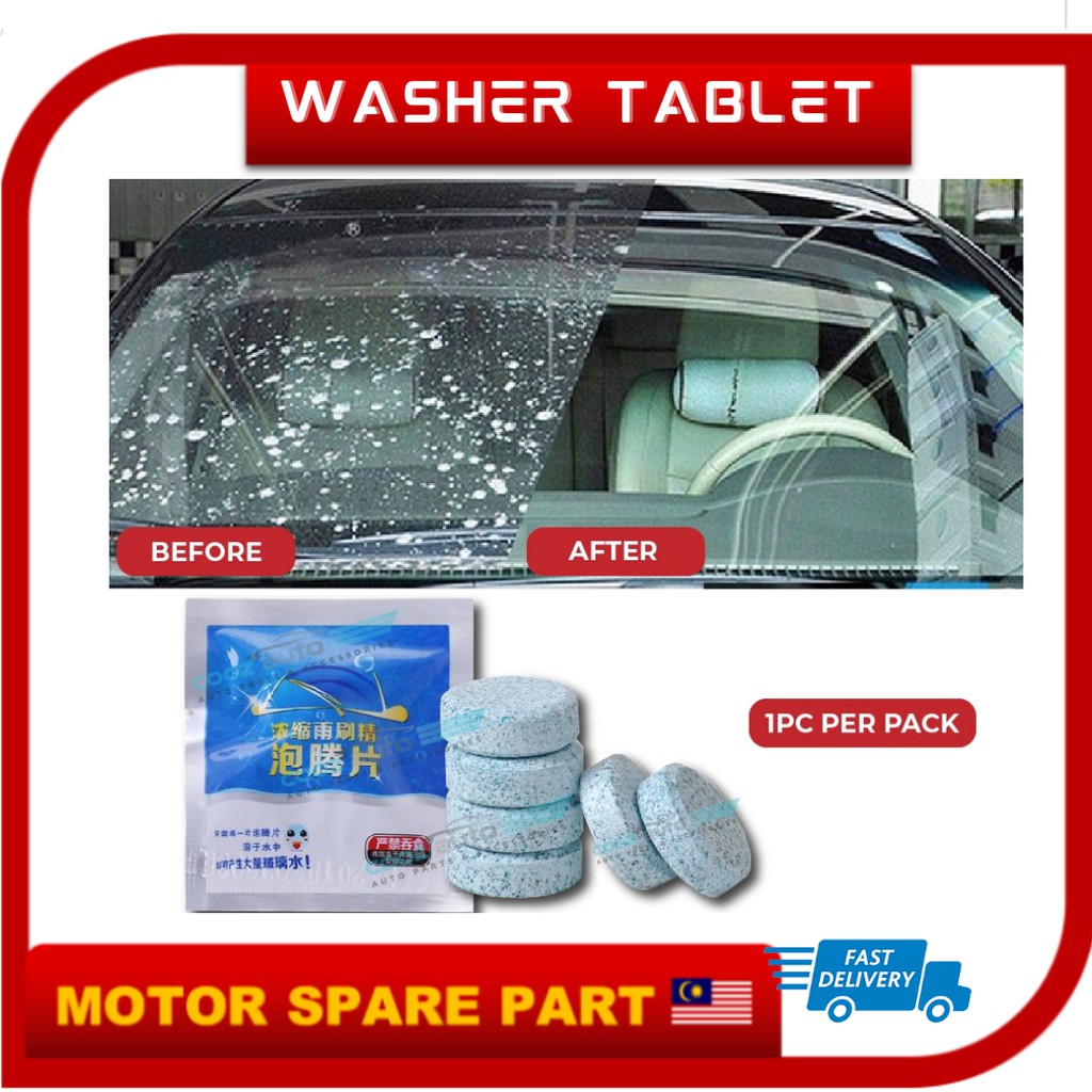 WINDSHIELD WASHER TABLET CAR GLASS CLEANER 25GM Shopee Malaysia