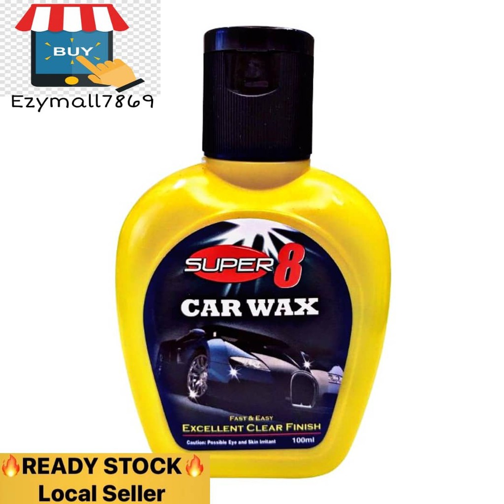 [Ready Stock] Super 8 Car Wax Polish Glossy Wax Pengilap Kereta Kilat