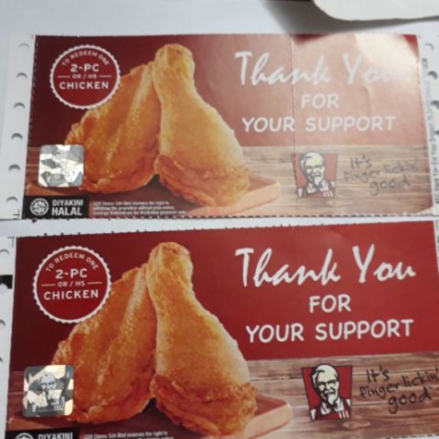 just eat kfc voucher