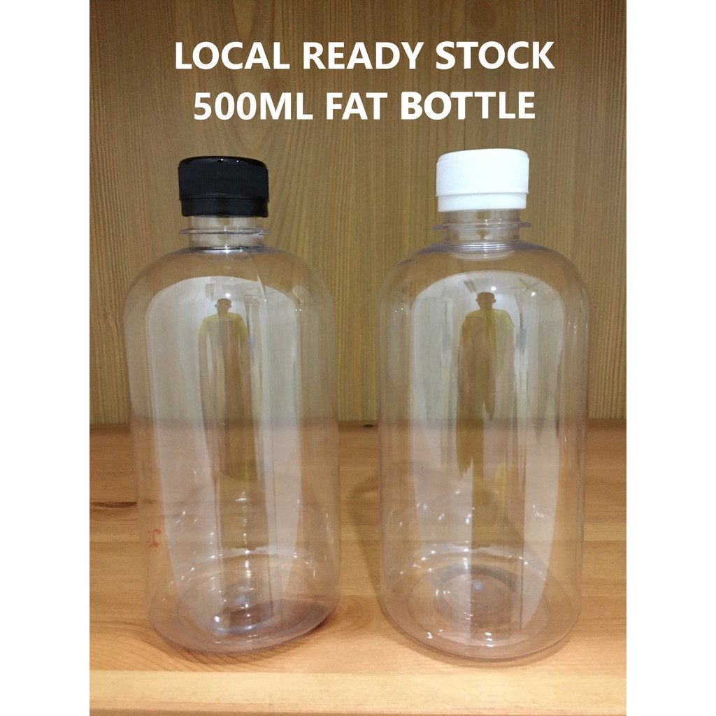 Empty Water Bottle 500ml Air Botol Kosong  including white 