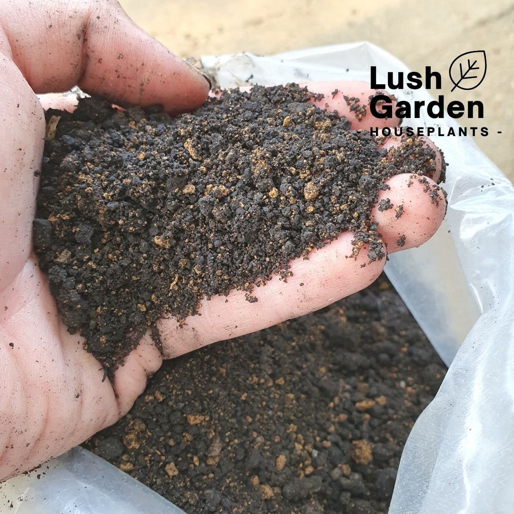 3KG 4 in 1 Mix Soil / Tanah Hitam Sawit / Tanah Campuran / Tanah Baja / Palm Oil Mill Effluent (POME) [Lush Garden]