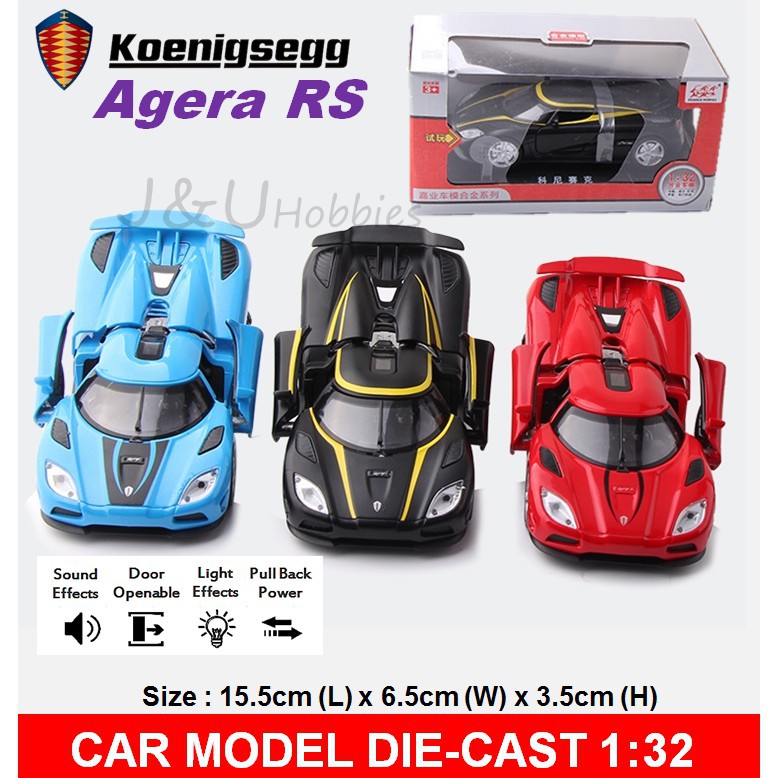 koenigsegg agera rs toy car