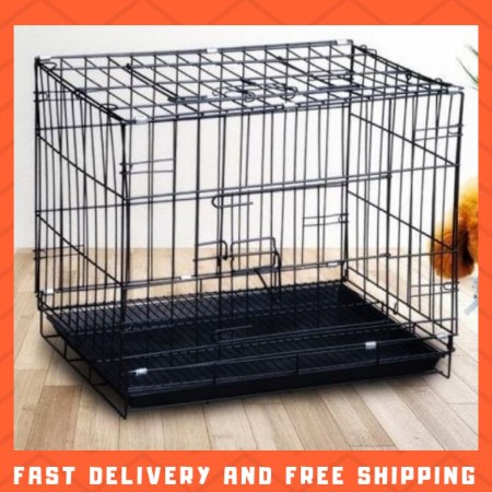 2 Feet Cat Cage 2 Door / Sangkar Kucing 2 Kaki 2 Pintu