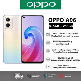 OPPO A96 Smartphone | 8GB+256GB | 33W Flash Charge | 5000mAh Battery ...