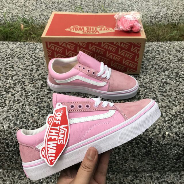 kasut vans pink
