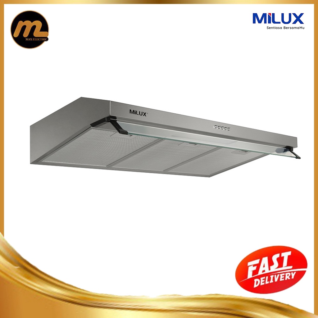 MILUX STAINLESS STEEL COOKER HOOD MHSS430 Shopee Malaysia