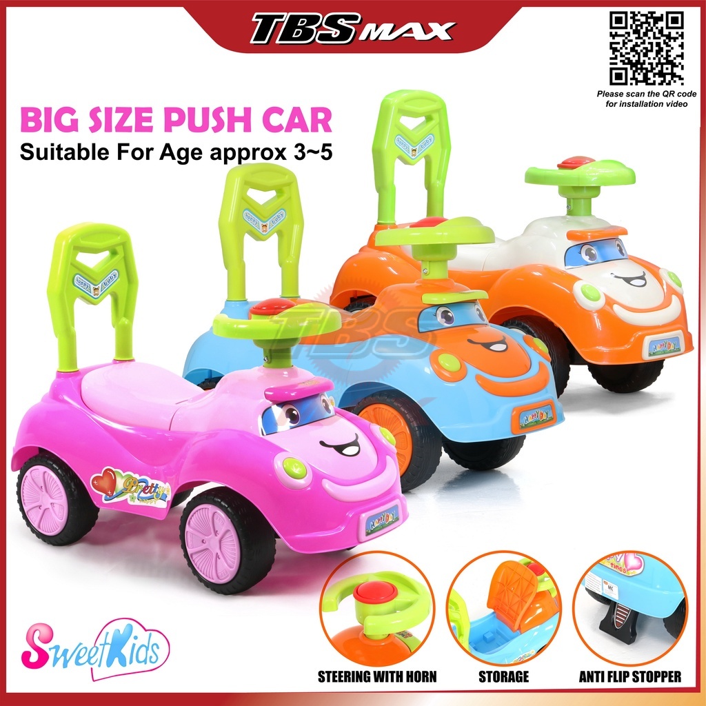 BIG Size Ride On Car / Push Car / Toy Kids Car / Toy Car / Kereta Budak ...