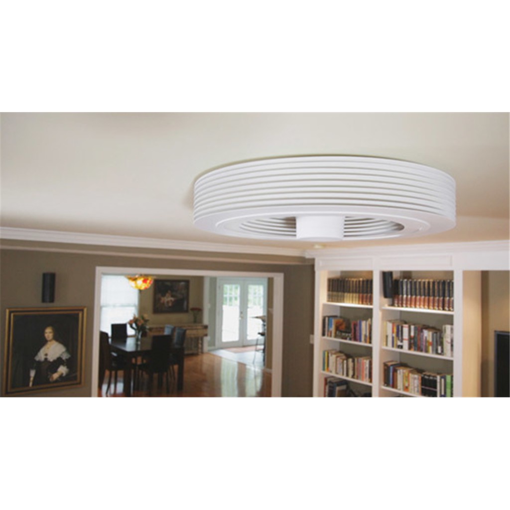 Exhale Bladeless Ceiling Fan White