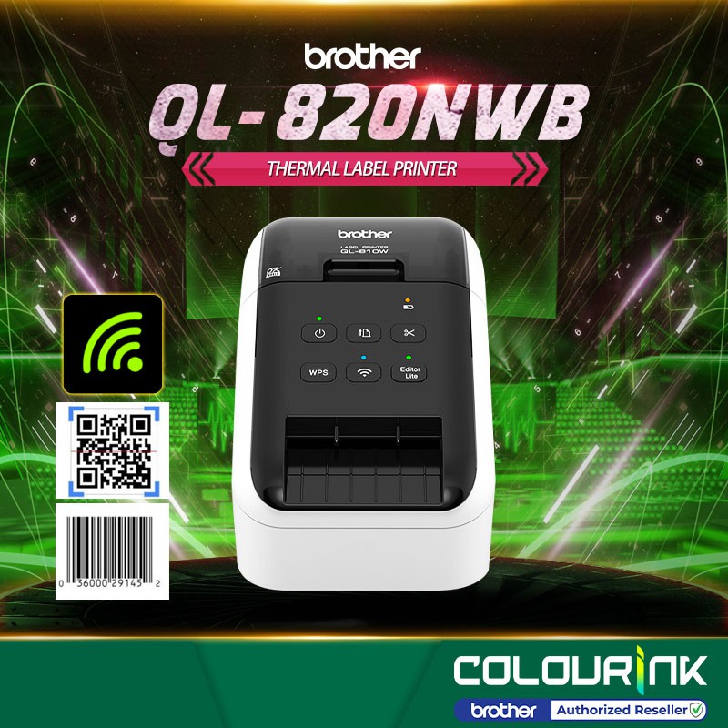 brother ql820nwb labels