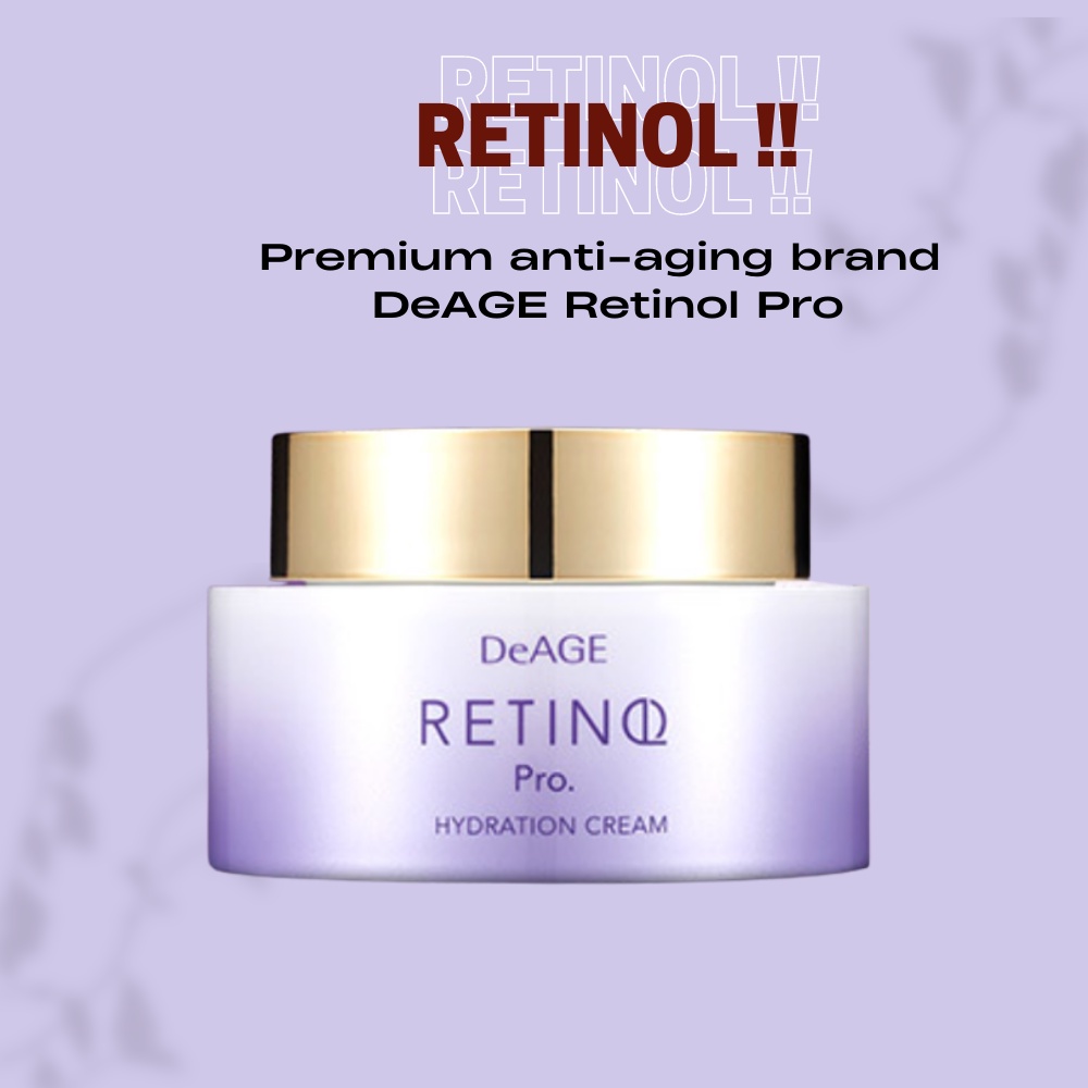 [Charmzone] DeAge Retinol Pro Hydration Cream 50ml Shopee Malaysia