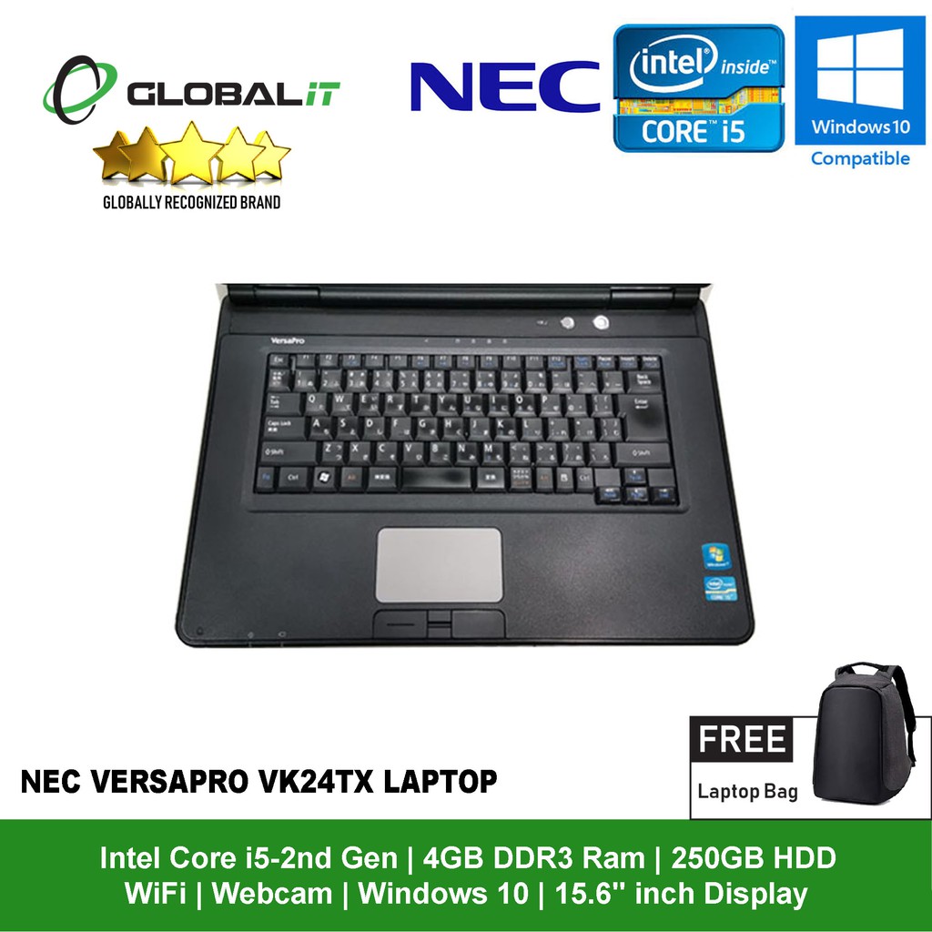NEC ノートパソコン VersaPro J タイプVF (Windows 10 Pro Core I5 ...