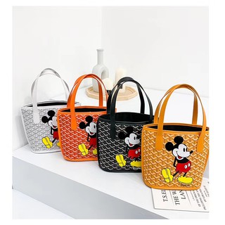 New Goya Korea Dongdaemun Emo Dog Tooth Bag Basket Shopping Bag Bag Bag Mummy Bag Shopee Malaysia