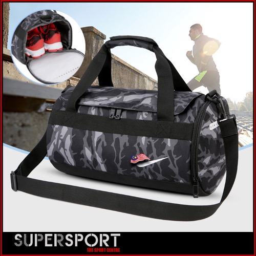 small round duffel bag