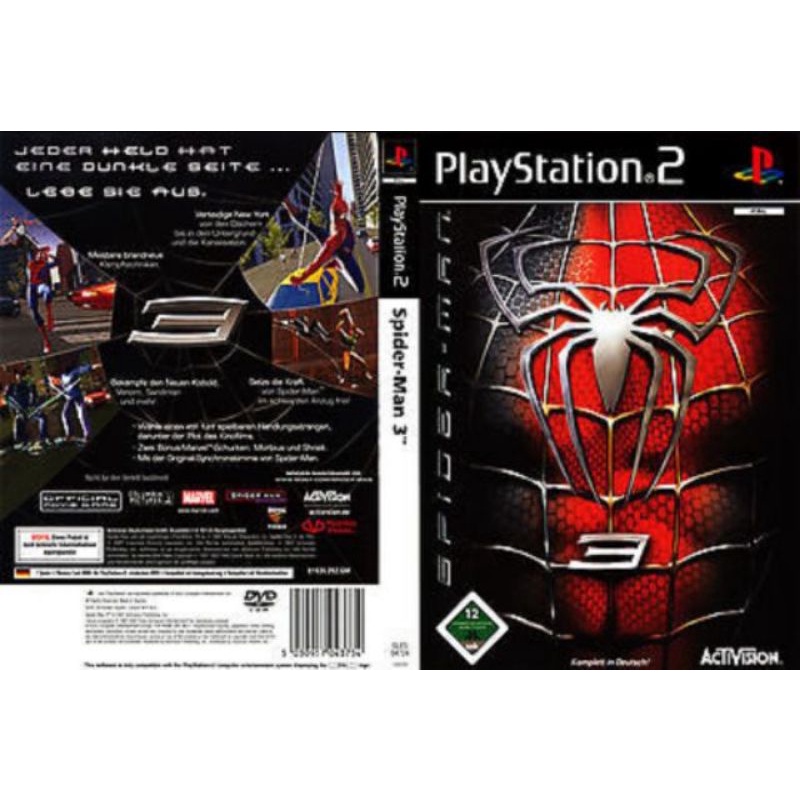 PS2] Spider-Man 3 [High Quality DVD] [Playstation Games] | Shopee Malaysia