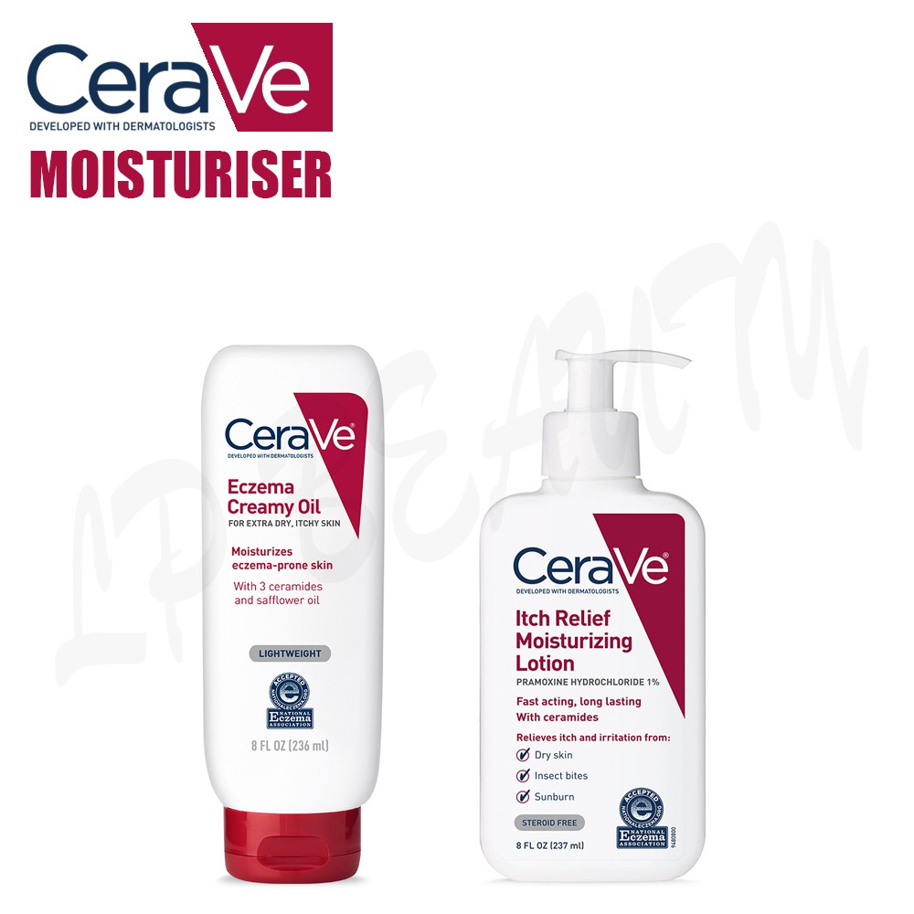 cerave eczema soothing creamy oil