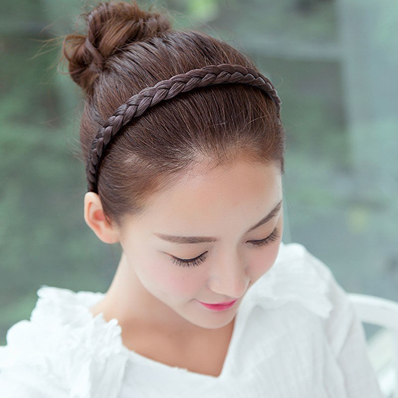 Ms Han Edition Twist Braid Hair Hoop Braids Hand Woven Antiskid