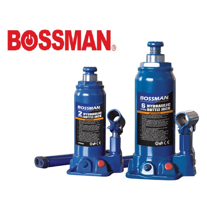Bossman Bottle Hydraulic car Floor Jack 2 4 6 8 10 12 15 20 32 50 ton