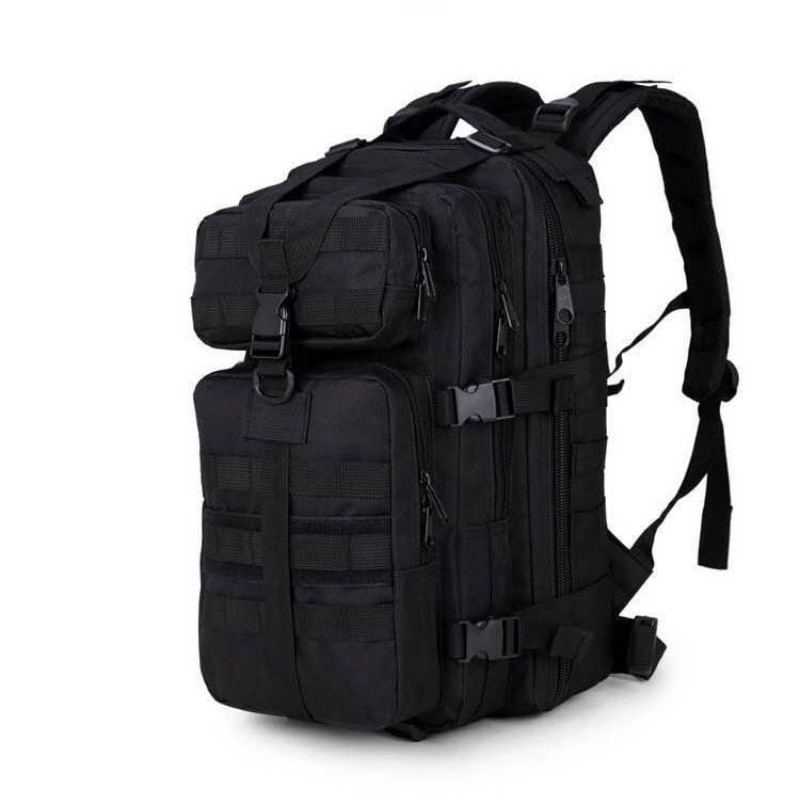 Tacktical Backpack Black | Shopee Malaysia