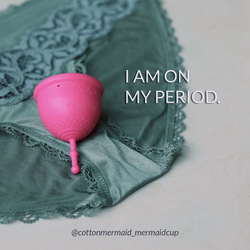 Mermaidcup Menstrual Cup Guppy Soft Japan Medical Grade Silicone 月经杯 Cawan Haid Low Cervix Shopee Malaysia