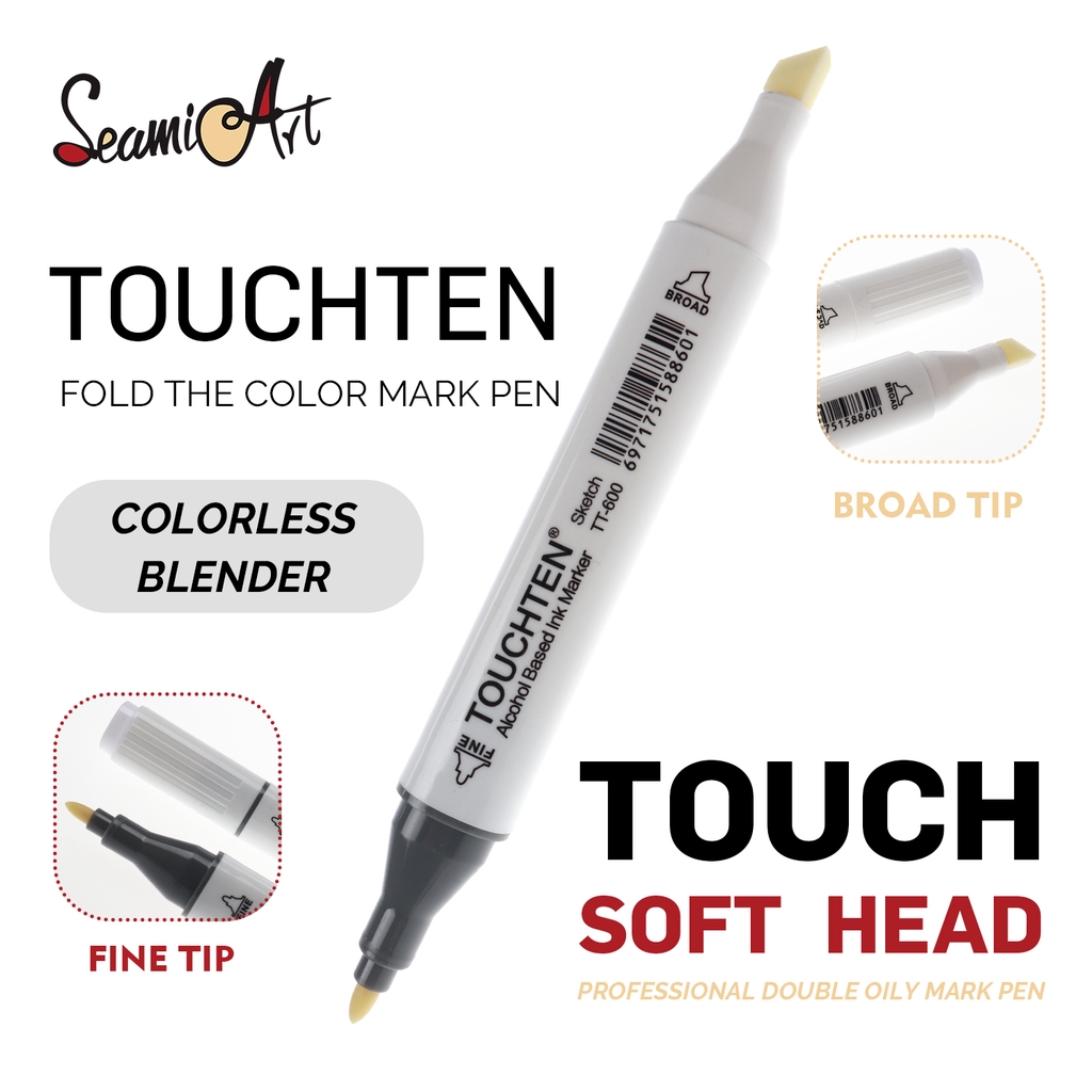 1pc 0# Colorless Blender Marker Pen for Anime Manga Design Painting Supplies  | Shopee Malaysia