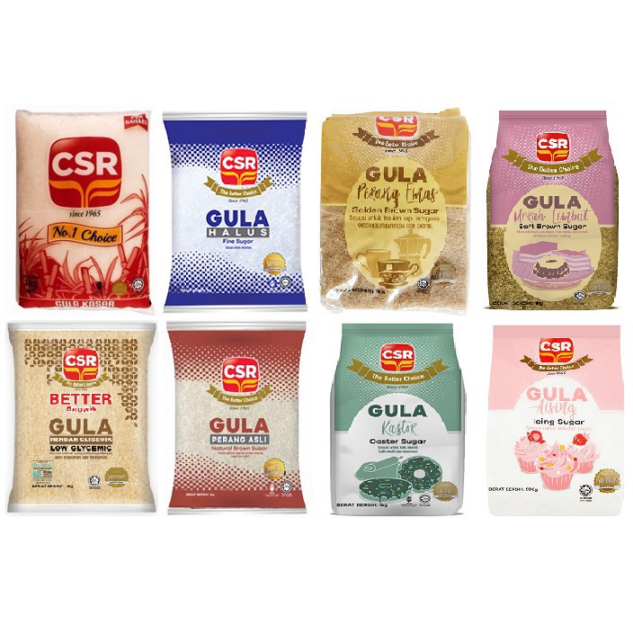 Ready Stock Csr Gula Kasar Halus Castor Aising Merah Lembut Gula Perang Emas Gula Perang Asli Gula Rend