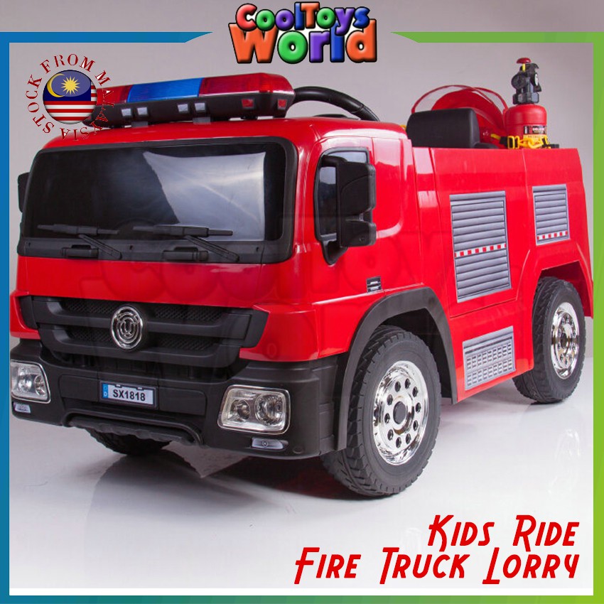 kids ride on fire engine