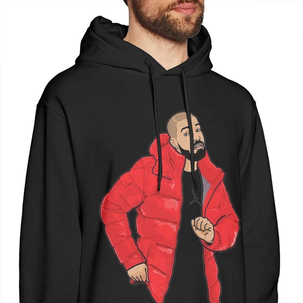 drake in a hoodie