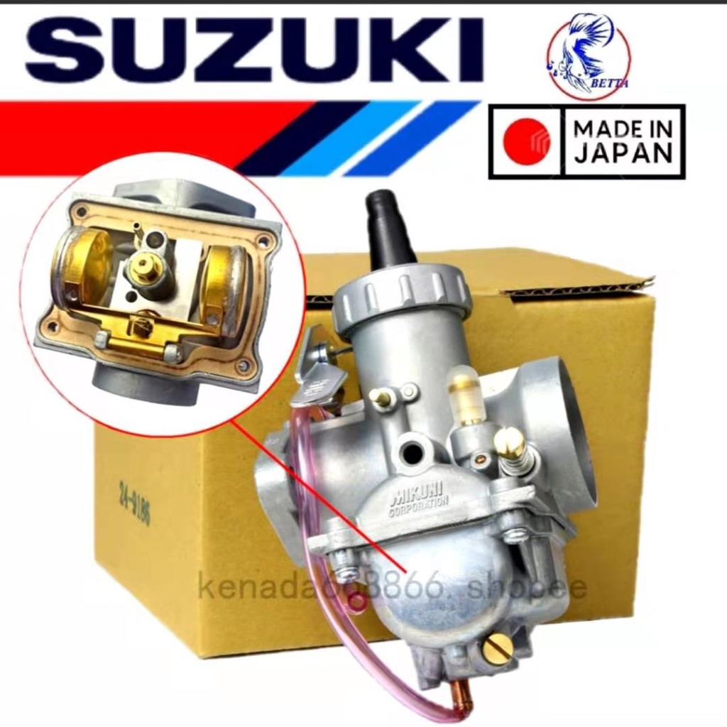 TS125 SUZUKI CARBURETOR MIKUNI JAPAN TS 125 ORIGINAL Shopee Malaysia
