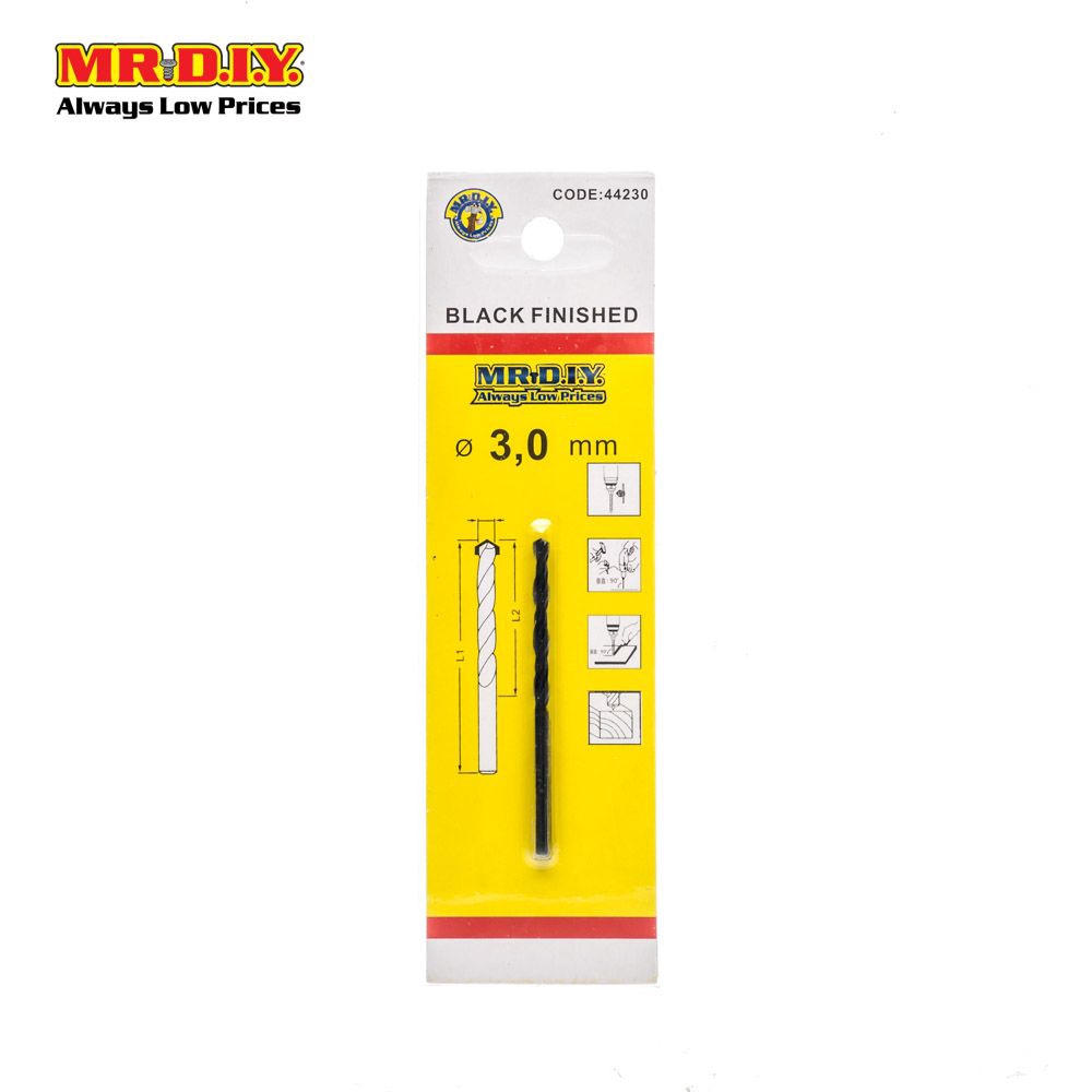 Mr Diy Twist Drill Bit 3mm Shopee Malaysia