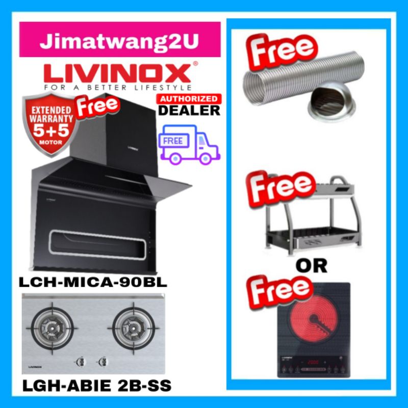 PM FOR SPECIAL DISCOUNT LIVINOX COOKER HOOD LCH-MICA 90BL
