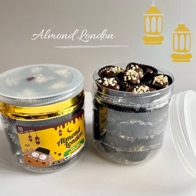 Harga almond london 50 biji