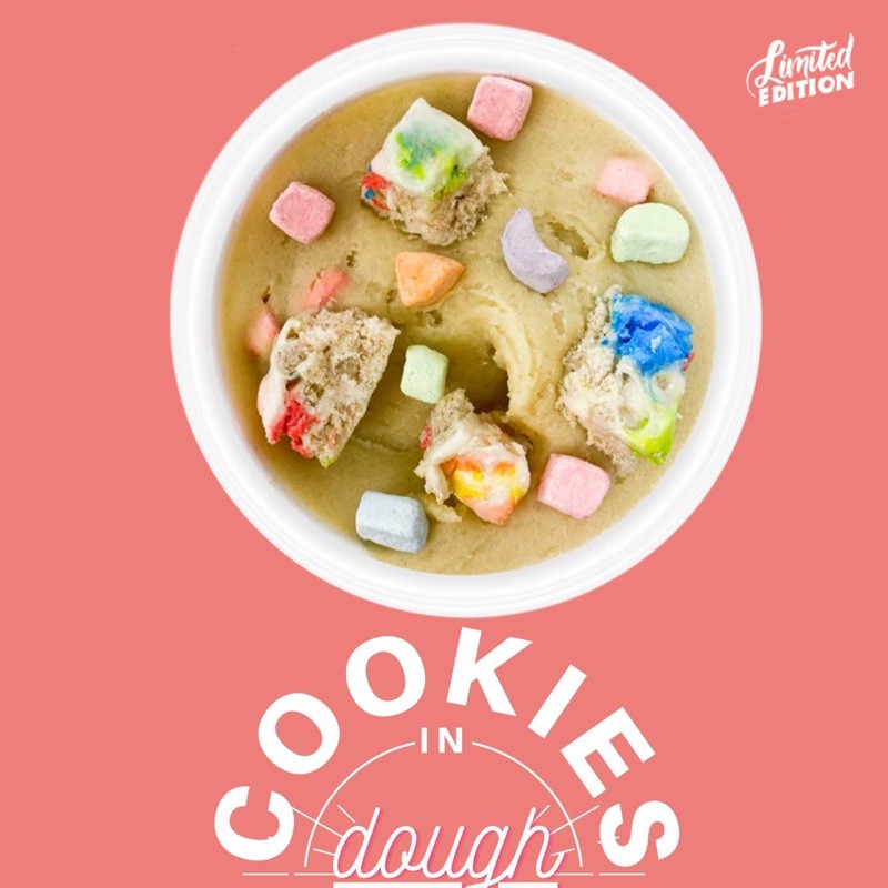 Edible Extra Lucky Cookie Dough Cookiesindough Shopee Malaysia