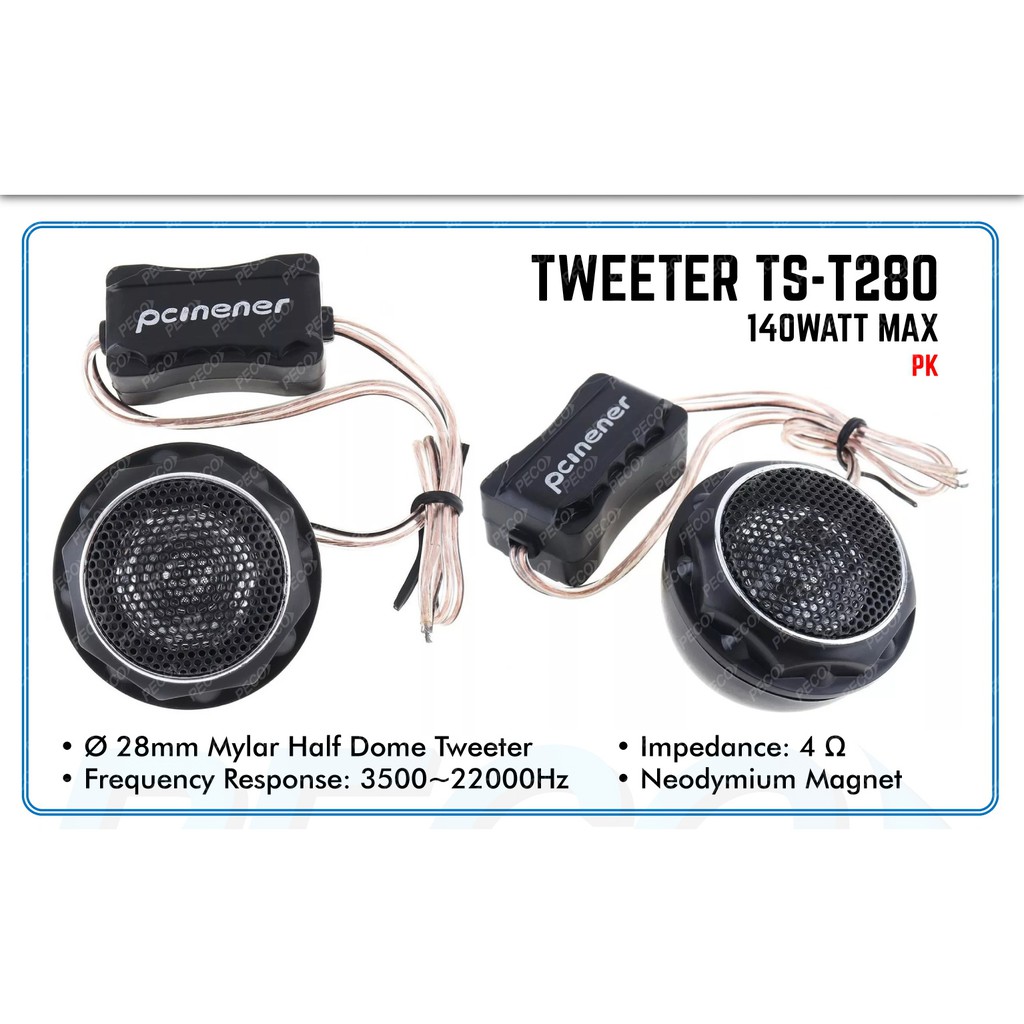 tweeter pioneer ts t280