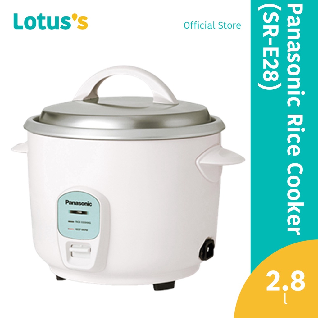 Panasonic 2.8L Rice Cooker (SRE28) Shopee Malaysia