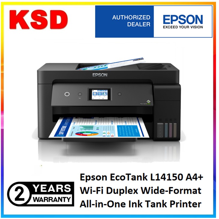 Epson EcoTank L14150 A4+ Wi-Fi Duplex Wide-Format All-in-One Ink Tank ...