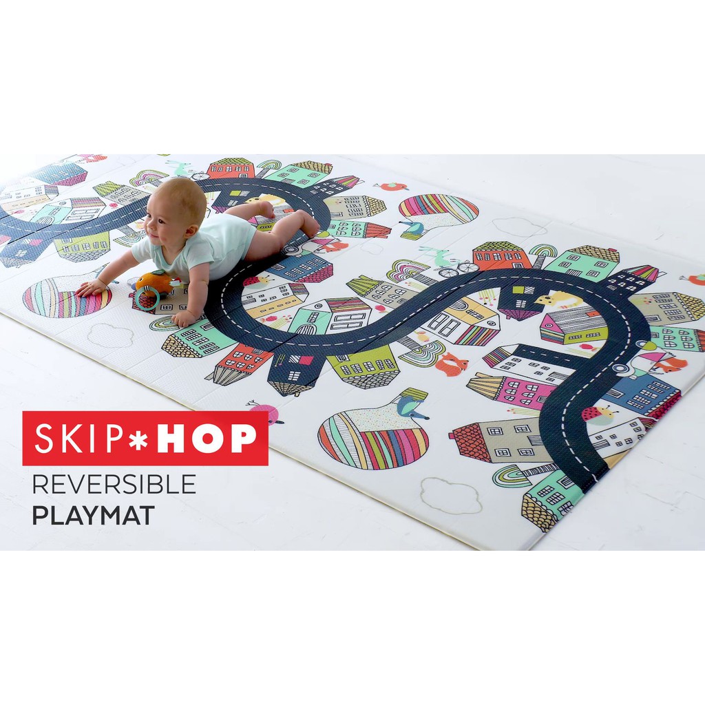 skip hop double play mat