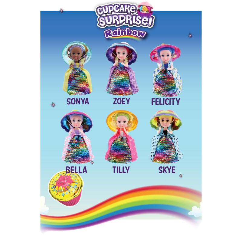 cupcake surprise rainbow