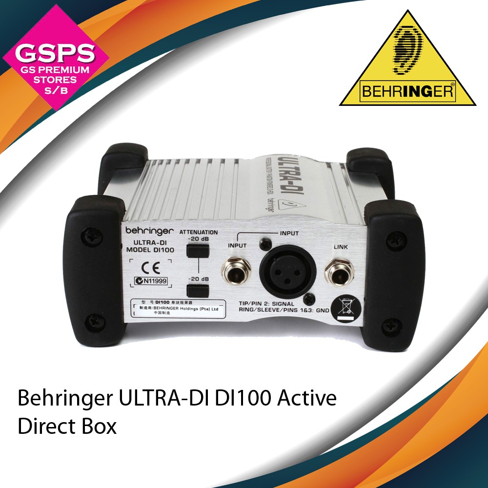 Behringer Di100 Service Manual