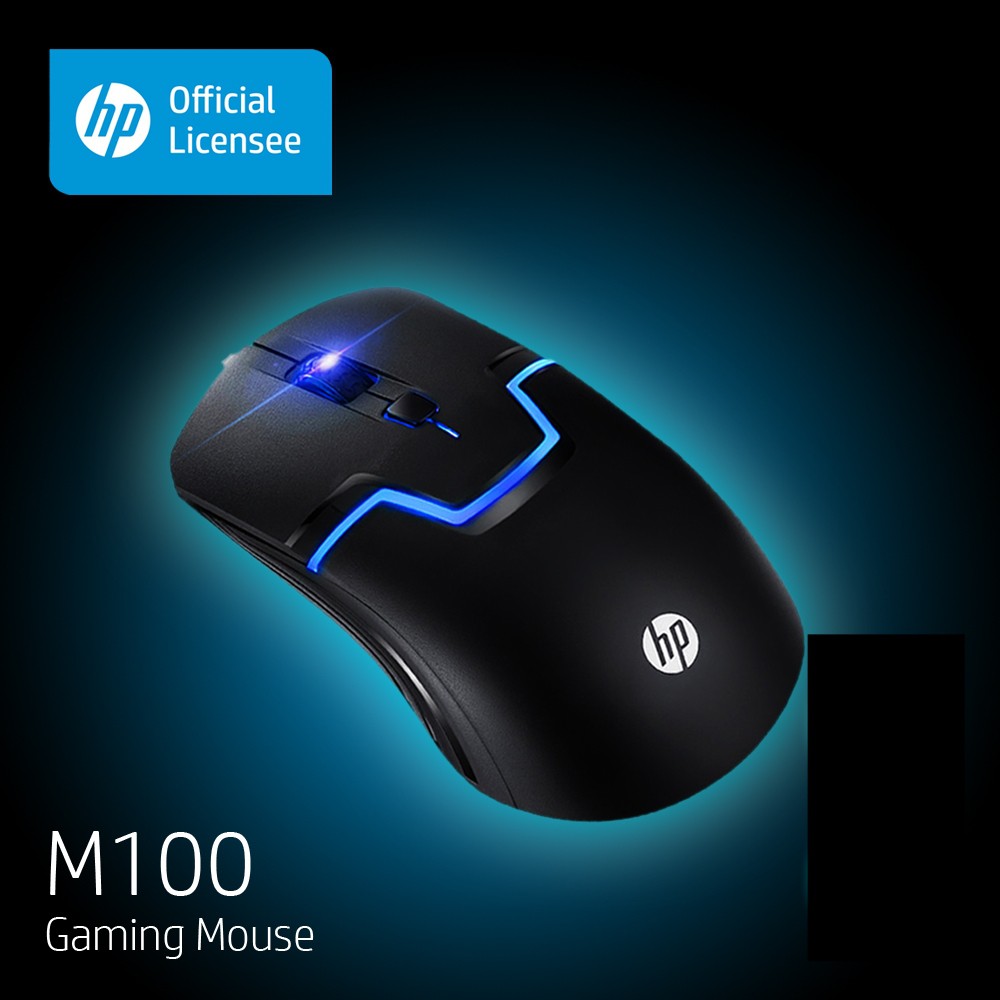 HP M100 High Performance Gaming Mouse With7 Colours Rainbow LED