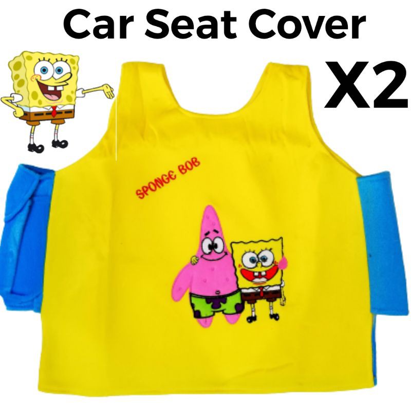 Spongebob Patrick Car Seat Cover Plush, Spongebob Car Seat Covers