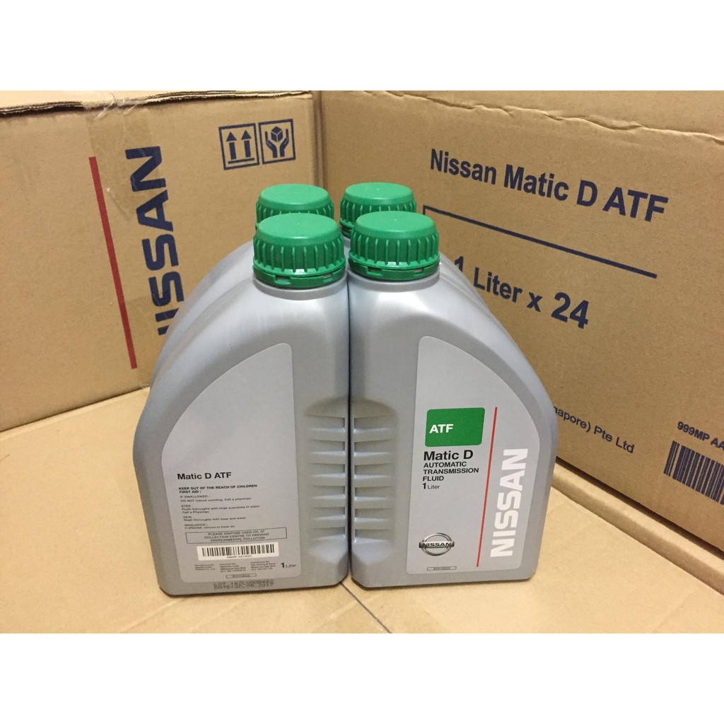 Original Nissan ATF Matic D Auto Transmission Gear Oil 4L Shopee