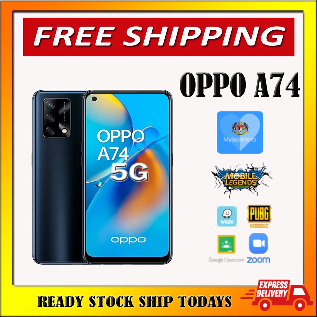 {READY STOCK} 5G OPPO A74 12GB RAM+512GB ROM 6.8 INCH SCREEN DISPLAY ...